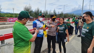 Irjen Panca Terbang ke Papua Semangati Para Atlet Sumut Untuk Meraih Juara PON XX 2021