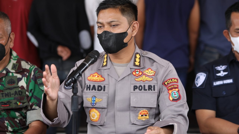 Polres Dairi Amankan Calon Kepala  Bertungen Julu