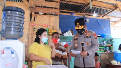 Kapoldasu Dan Pangdam I/BB Kunjungi Pelabuhan Laut Gunungsitoli Cek Penerapan Prokes