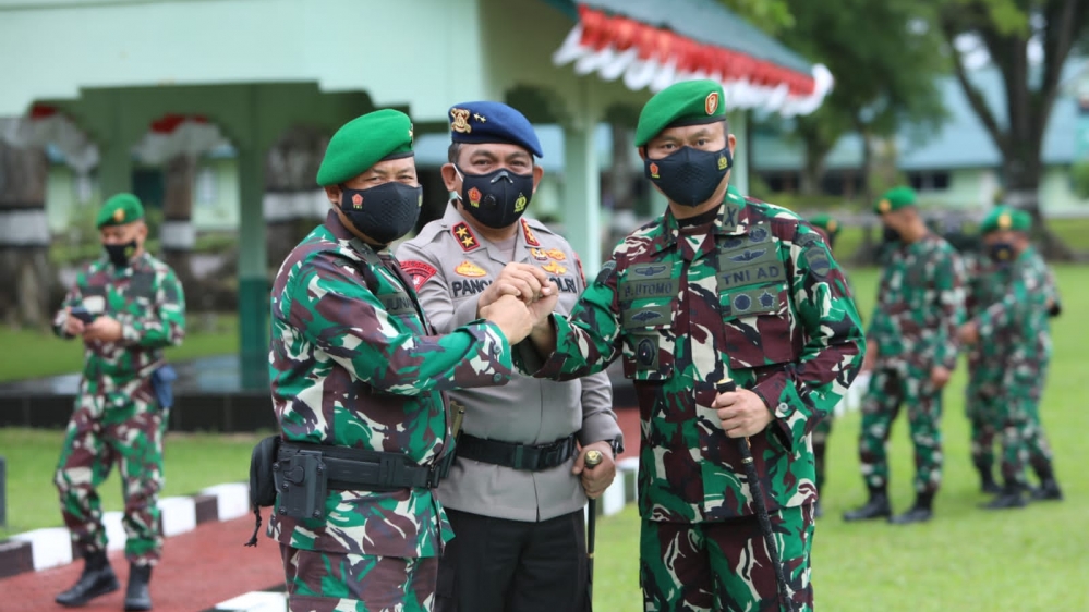 Kapolda Sumut Pimpin Upacara Penutupan Pendidikan TNI-Polri