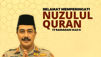 Kabareskrim Polri: Makna Malam Nuzul Quran Taat Allah, Rasul Dan Pemimpin