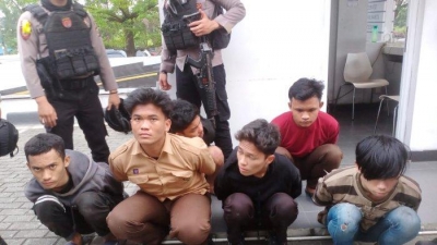 Tim PRC Dit Samapta Polda Sumut, Ringkus ke-6 Orang Pelajar Masuk Kelompok 