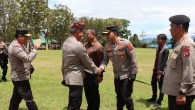 Kunker Kabaharkan Polri ke Toba Tinjau Kesiapan Venue F1H20