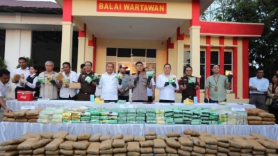 Polda Sumut, Ungkap. Jaringan Narkoba dari Malaysia di Distribusi ke Indonesia