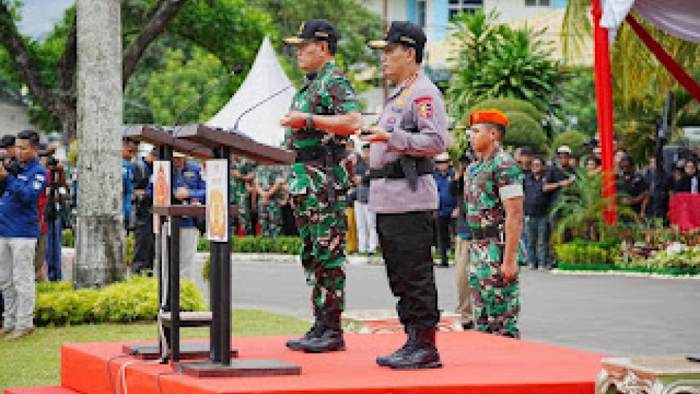 Panglima TNI dan Kapolri, Buka Pelatihan Integrasi Taruna Wreda Nusantata ke 43 Tahun 2023