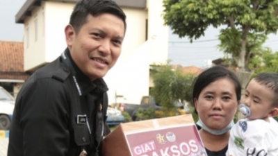 BAKTI SOSIAL SERDIK SESPIMMEN 63 DALAM RANGKA KULIAH KERJA PROFESI DI POLRES CIMAHI