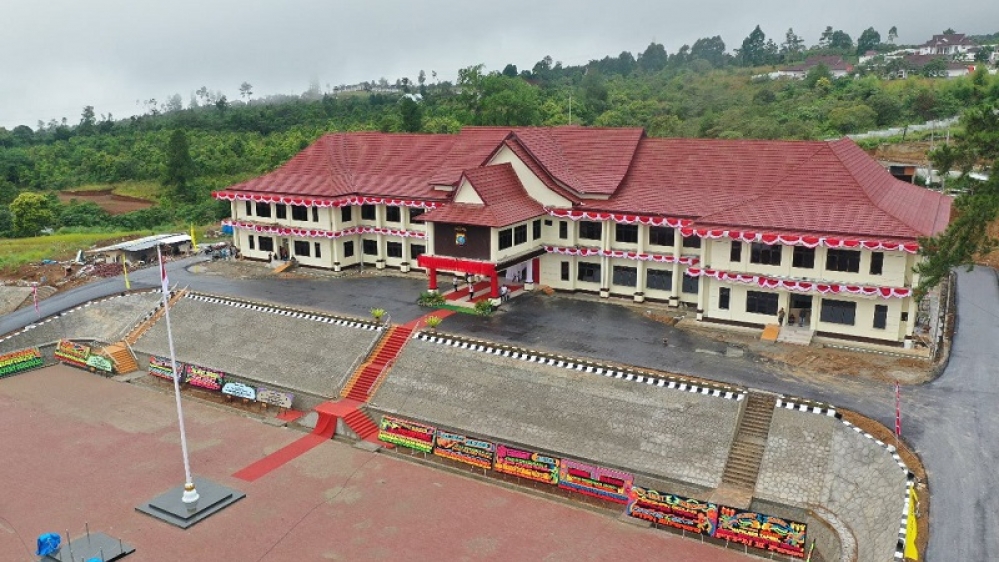 Peresmian Mako Polres Tapanuli Selatan Oleh, Kapolri Sigit