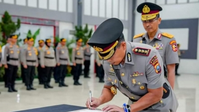 Sertijab Wakapolda Sumut Brigjen Jawari. Kapolda Sumut: Selamat dan Sukses di Jabatan Baru