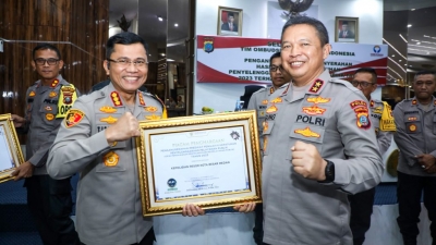Polda Sumatera Utara dan 24 Polres Jajaran Meraih  Penilaian Kepatuhan Pelayanan Publik