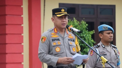 Kenaikan Pangkat Sejumlah 87 Personel Polresta Deli Serdang,  Dipimpin Kapolresta Deli Serdang