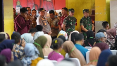 Kapolda Sumut, Kawal Presiden Jokowi Silaturahmi Dengan Ribuan Masyarakat Tebing Tinggi
