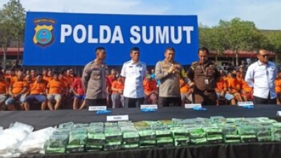 Pengguna Narkoba Semakin Terdesak,  Polda Sumut Tangkap 495 Jaringan Narkoba