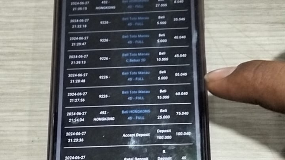 Polres Labuhanbatu Amankan Pelaku Tindak Pidana Perjudian