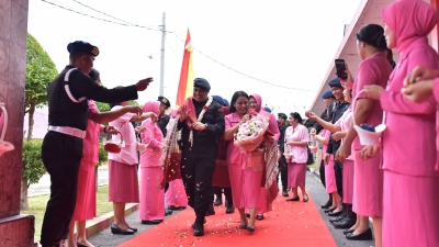 Perpisahan Sangat Terbaru Wadan Sat Brimob Polda Sumut.ke Tempat Tugas Jabatan Bsru