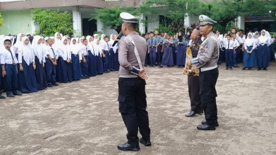 Ops Patuh Toba 2024, Satlantas Polres Sibolga Laksanakan Police Goes To School