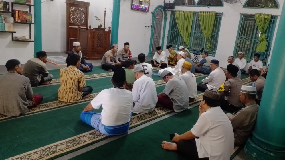 Polres Sibolga Kunjungi Masjid Budi Sehati Sibolga