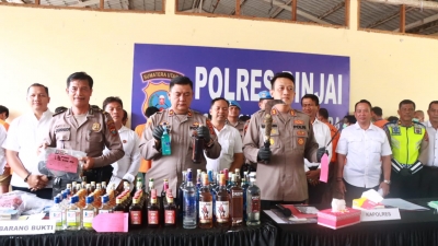 Polres Binjai Rilis Hasil Operasi Patuh Toba 2024 dan Operasi Pekat Toba 2024