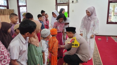 Peringatan Maulid Nabi Muhammad SAW, Hadir Kapolres Sibolga dan Ketua Bhayangkari Cab.Sibolga