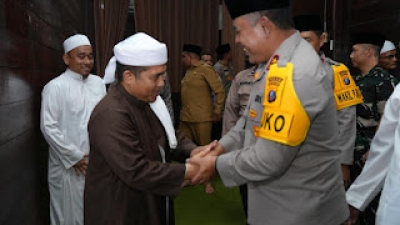 Komitmen Jaga Pemilu Damai, Kapolda Sumut Kunjungi Ulama Kharismatik