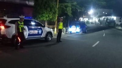 Pastikan Sibolga Kondusif, Satuan Lalulintas Polres Sibolga, Antisipasi Tindak Pidana