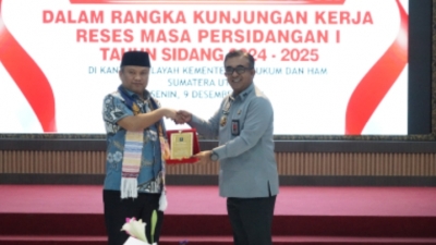 Kanwil Kemenkumham Sumut Siap Kawal Transisi Optimalisasi Keimigrasian dan Pemasyarakatan