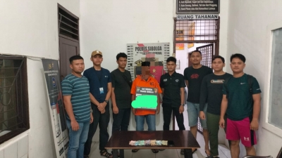 Satreskrim Polres Sibolga, Amankan Seorang PriaTerkait Tindak Pidana Perjudian Jenis KIM / Hongkong