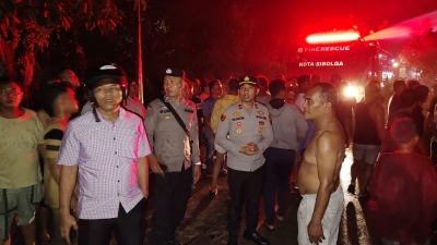 Sijago Merah Mengamuk di Sibolga, Akibat Rugi Material Sekitar Rp 200 Juta