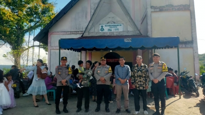Perayaan Ibadah Di Gereja - Gereja Dan Onan Klohi Kabupaten Pakpak Bharat Jadi Atensi Polres Pakpak Bharat