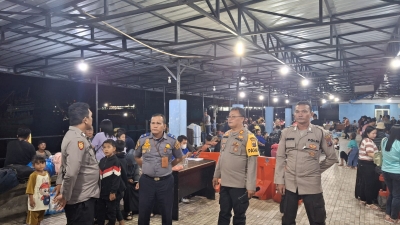Cegah Aksi Pencurian di Pelabuhan ASP, Polsek Sibolga Selatan Gelar Patroli Dialogis