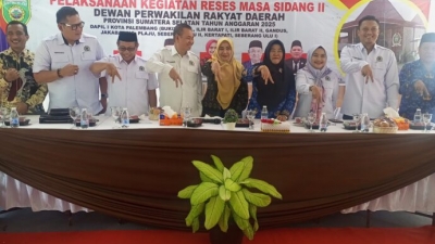 Reses DPRD Provinsi Sumsel Dapil I di SMA Negeri 8 Palembang, Siswa Ungkap Masalah Sekolah