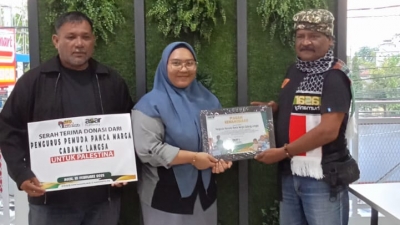 Pemuda Panca Marga Langsa, Menyalurkan lagi Donasi  