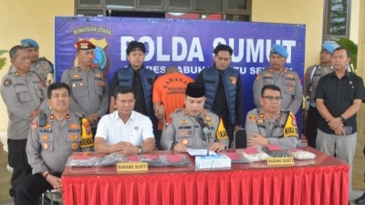 Pelaku Pembunuh Wanita Rasa Cemburu, Jasadnya di Kubur Kebun Sawit Diringkus Polisi