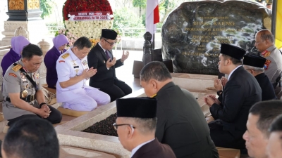 Gubernur Lemhannas RI, Ziarah ke Makam Bung Karno di Blitar