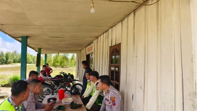 Polres Pakpak Bharat Lakukan Patroli Antisipasi Aksi Unras Penutupan PT.Toba Pulp Lestari di Pakpak Bharat