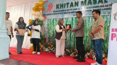 Peringatan Ultah ke-12 RSCM Langsa dan Hari Bhayangkara ke-79 Tahun Kolaborasi Dengan Sunat Massal Bersama Polres Langsa