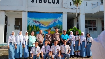 Polres Sibolga Laksanakan Penyuluhan Tentang Bullying di SMAN 3 Sibolga