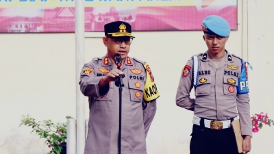 Kapolres Pakpak Bharat Harapkan, Ops Patuh Toba 2025 Kita Dukung Personel Jangan Lakukan Pelanggaran