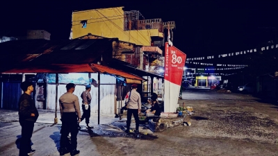 Polres Sibolga Cegah Aksi Tawuran Remaja Gelar Patroli Dini Hari, Sambangi Warga