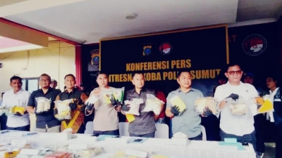 Ungkap 571 Kasus Narkoba, Polda Sumut Selamatkan 225.000 Jiwa Dari Bahaya Narkoba