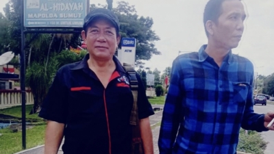 Gelar Aksi Damai di Polda Sumut Sebagai Solidaritas Jurnalis Terkait Penganiayaan Wartawan di Area PT.UG