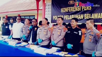 Ungkap Polisi 21 Kasus Narkoba dan 14 Kasus 3C Belawan Prioritas Pembersihan Kriminal