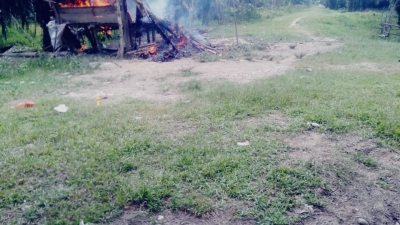 Sebuah Gedung Kantor Aset Negara, 14 Unit.Pos Keamanan dan 8 Unit Pos Jaga Dibakar Kelompok Mafia Tanah