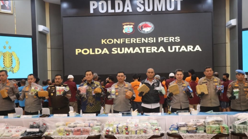 Awal 2026, Polda Sumut Ungkap 923 Kasus Narkoba, Selamatkan 1,48 Juta Jiwa