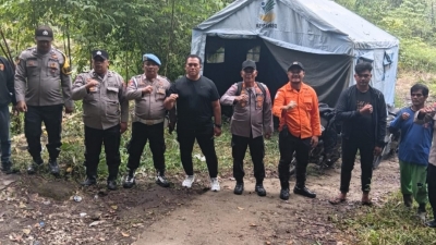 Polres Pakpak Bharat Bersama Stakeholder Terus.Upaya Pencarian orang Hilang
