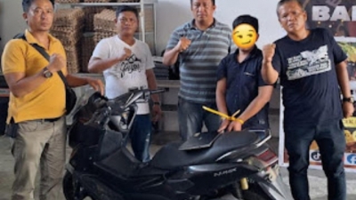 Polsek Gunung Malela Ringkus Residivis Curanmor Hingga ke Kota Medan