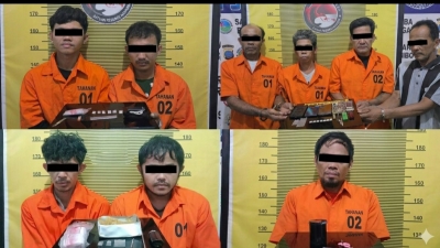 Ungkap 4 Kasus Narkoba Dari 9 Tersangka Turut Diamankan Satres Narkoba Sibolga. AKP AM Purba