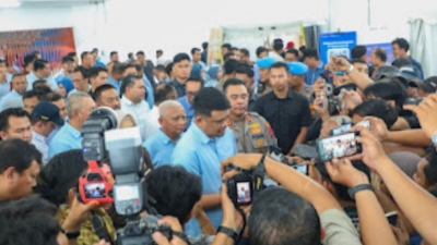 Pengamanan Ketat dan Pelayañan Maksimal, Polda Sumut, Kawal Bagi Buruh May Day 2026