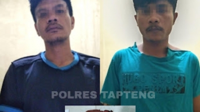 Polres Tapanuli Tengah Ciduk Dua Pelaku Jambret di Desa Aek Horsik