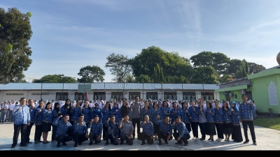 Peringati Hari Lahir Pancasila  Tim Cegah Sagaswil Sumut Densus 88 AT Polri Hadir di SMAN 15 Medan