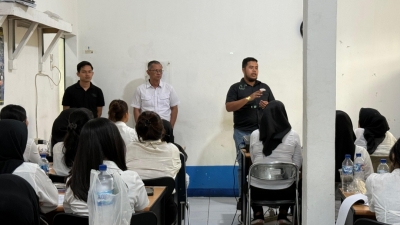 Tim Satgaswil Sumut Densus 88 AT Polri Bekali  Cegah Paham Intoleransi Radikalisme, Terorisme Kepada CPMI Akan ke Luar Negeri